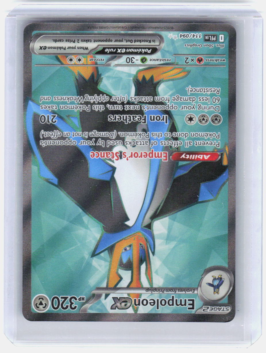 Empoleon ex Holo Ultra Rare ME02: Phantasmal Flames 114/094 NM