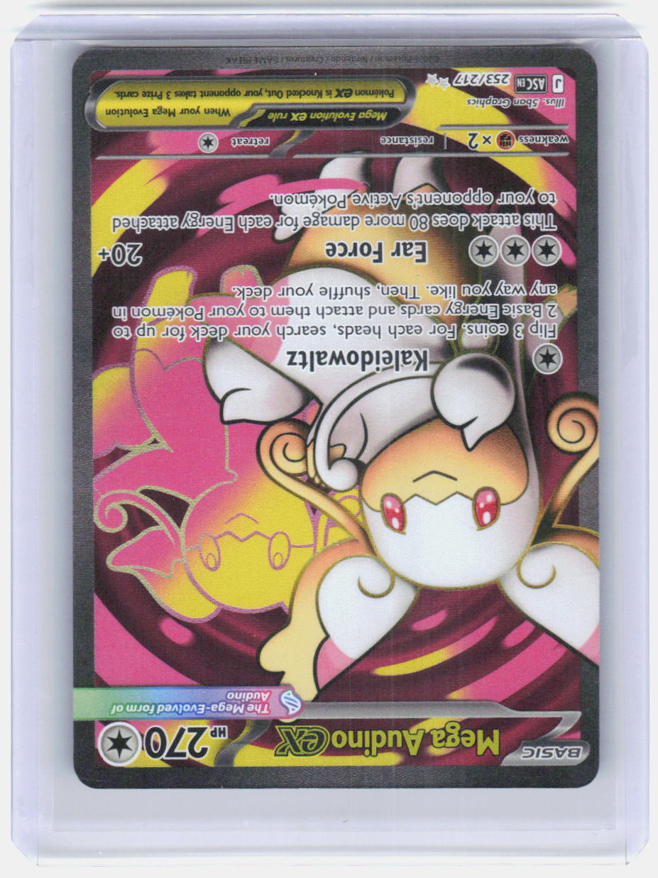 Mega Audino ex Holo Ultra Rare ME: Ascended Heroes 253/217 NM