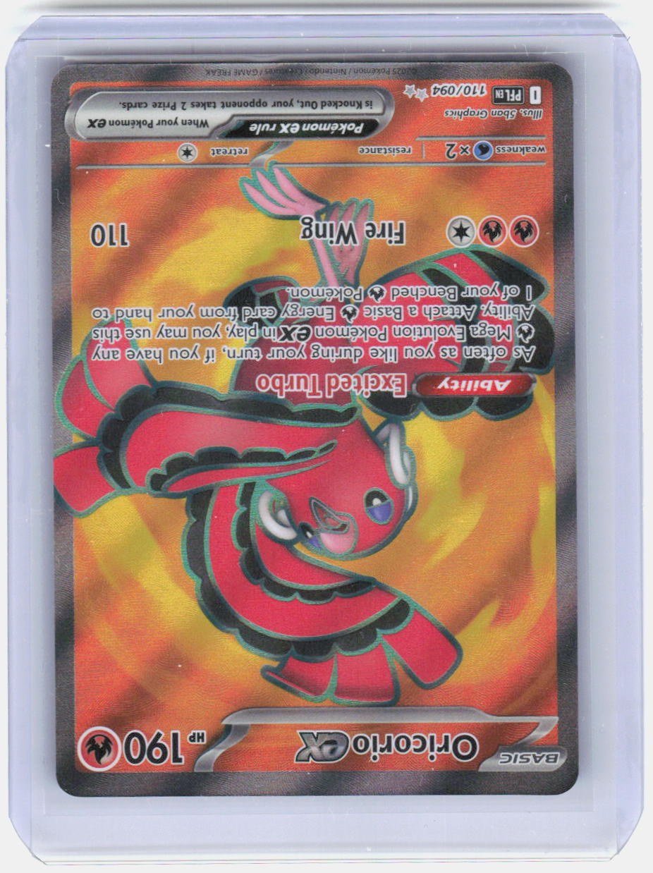 Oricorio ex Holo Ultra Rare ME02: Phantasmal Flames 110/094 NM