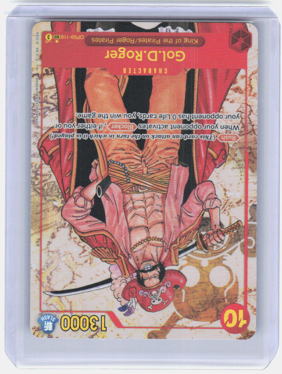 Gol.D.Roger (Alternate Art) Foil SEC Emperors in the New World OP09-118 NM