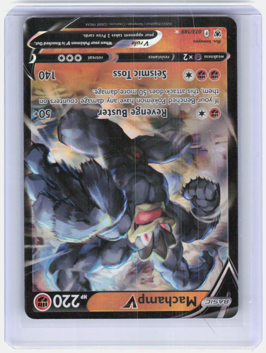 Machamp V Holo Ultra Rare SWSH10: Astral Radiance 072/189 NM