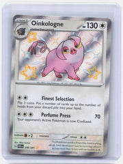 Oinkologne Holo Shiny Rare SV: Paldean Fates 208/091 NM