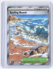 Surfing Beach Holo Ultra Rare ME04: Chaos Rising 114/086 NM