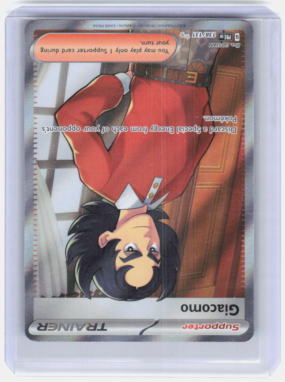 Giacomo Holo Ultra Rare SV: Prismatic Evolutions 138/131 NM