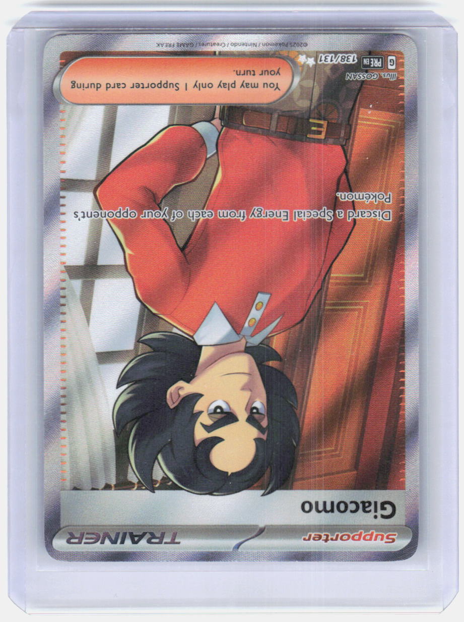 Giacomo Holo Ultra Rare SV: Prismatic Evolutions 138/131 NM