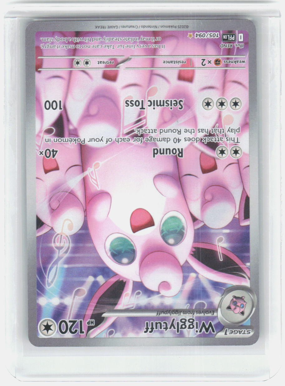 Wigglytuff Holo Illustration Rare ME02: Phantasmal Flames 105/094 NM