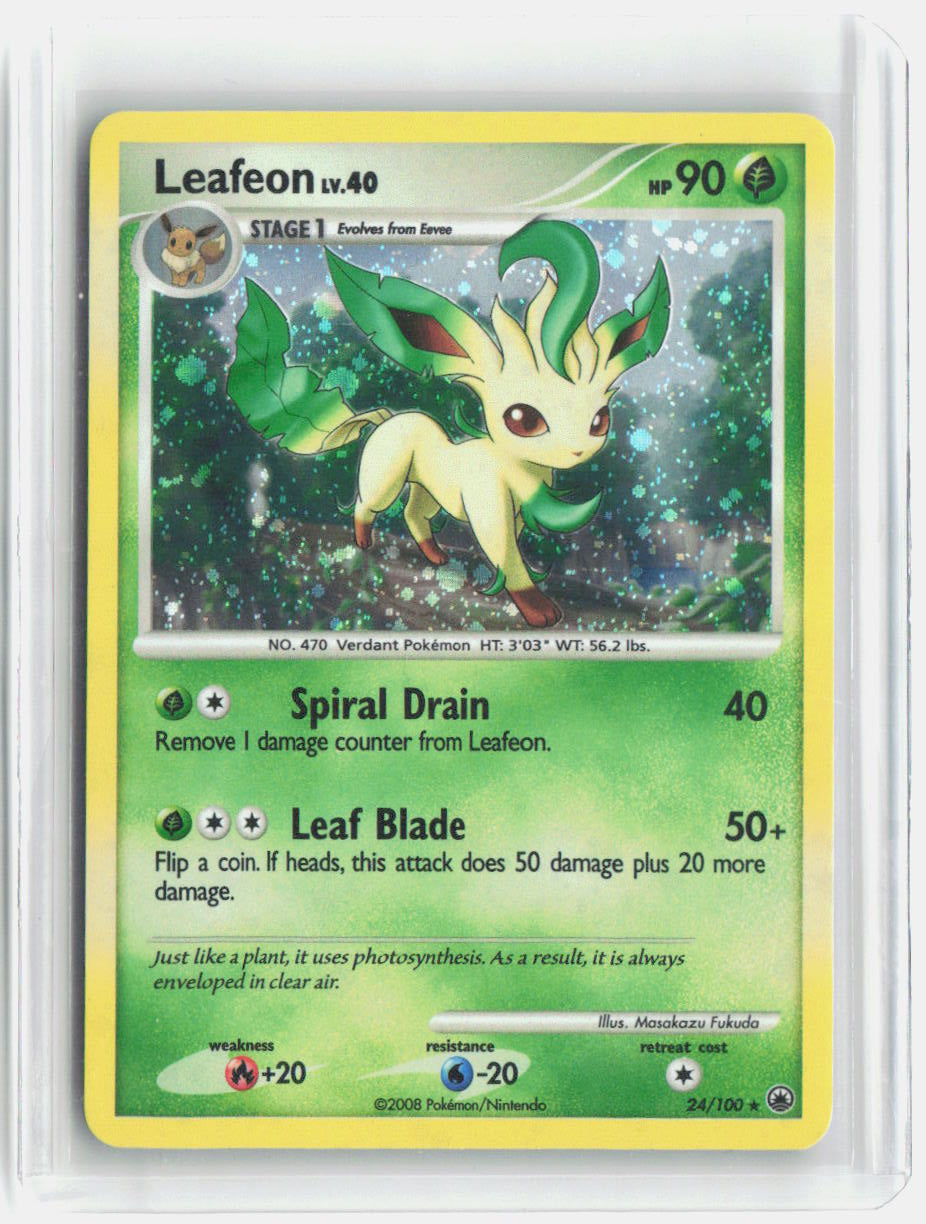 Leafeon (24) Rare Majestic Dawn 24/100 NM