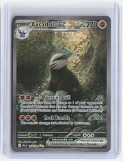 Excadrill ex - Holo Special Illustration Rare SV: Black Bolt 168/086 NM