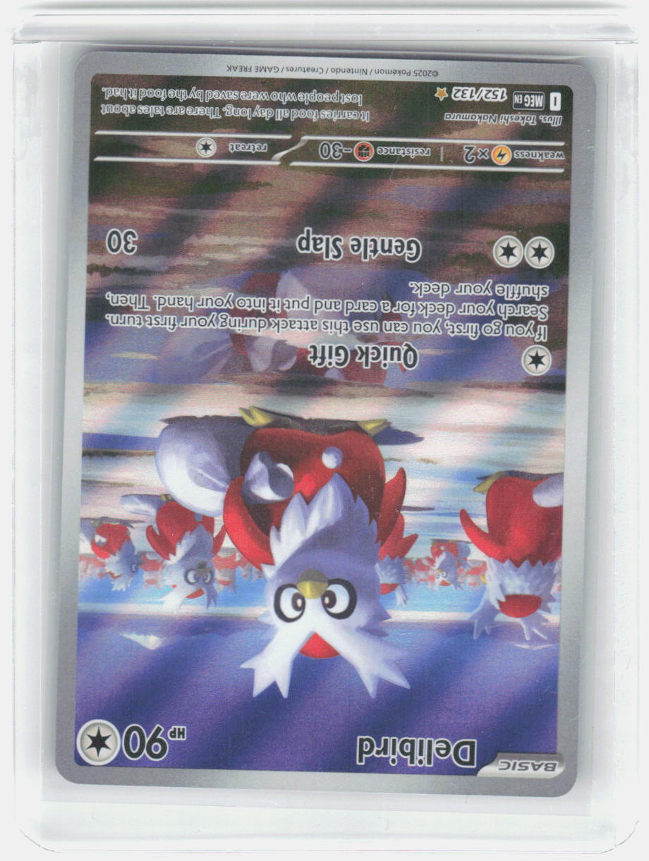 Delibird - Holo Illustration Rare ME01: Mega Evolution 152/132 NM