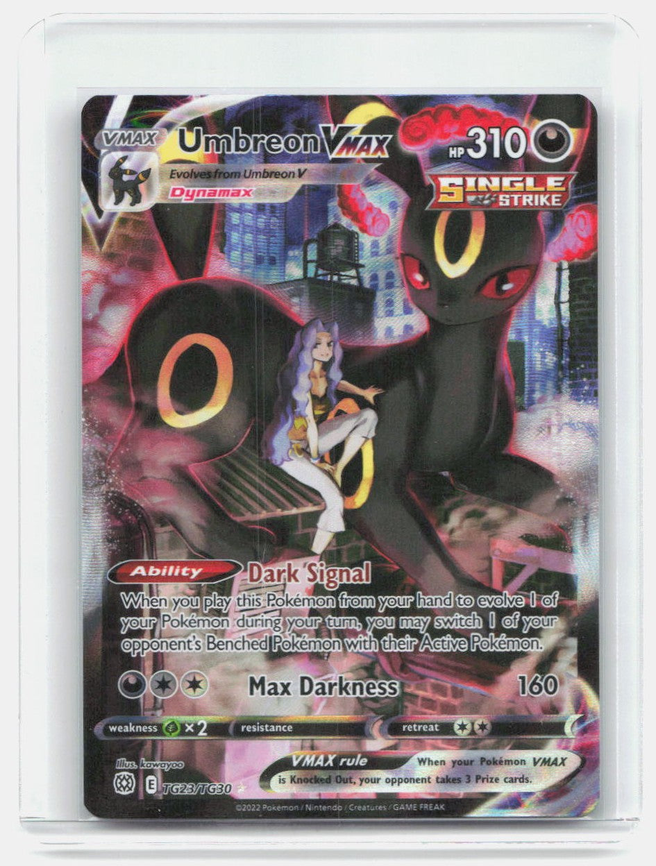 Umbreon VMAX Holo Ultra Rare SWSH09: Brilliant Stars Trainer Gallery TG23/TG30 NM
