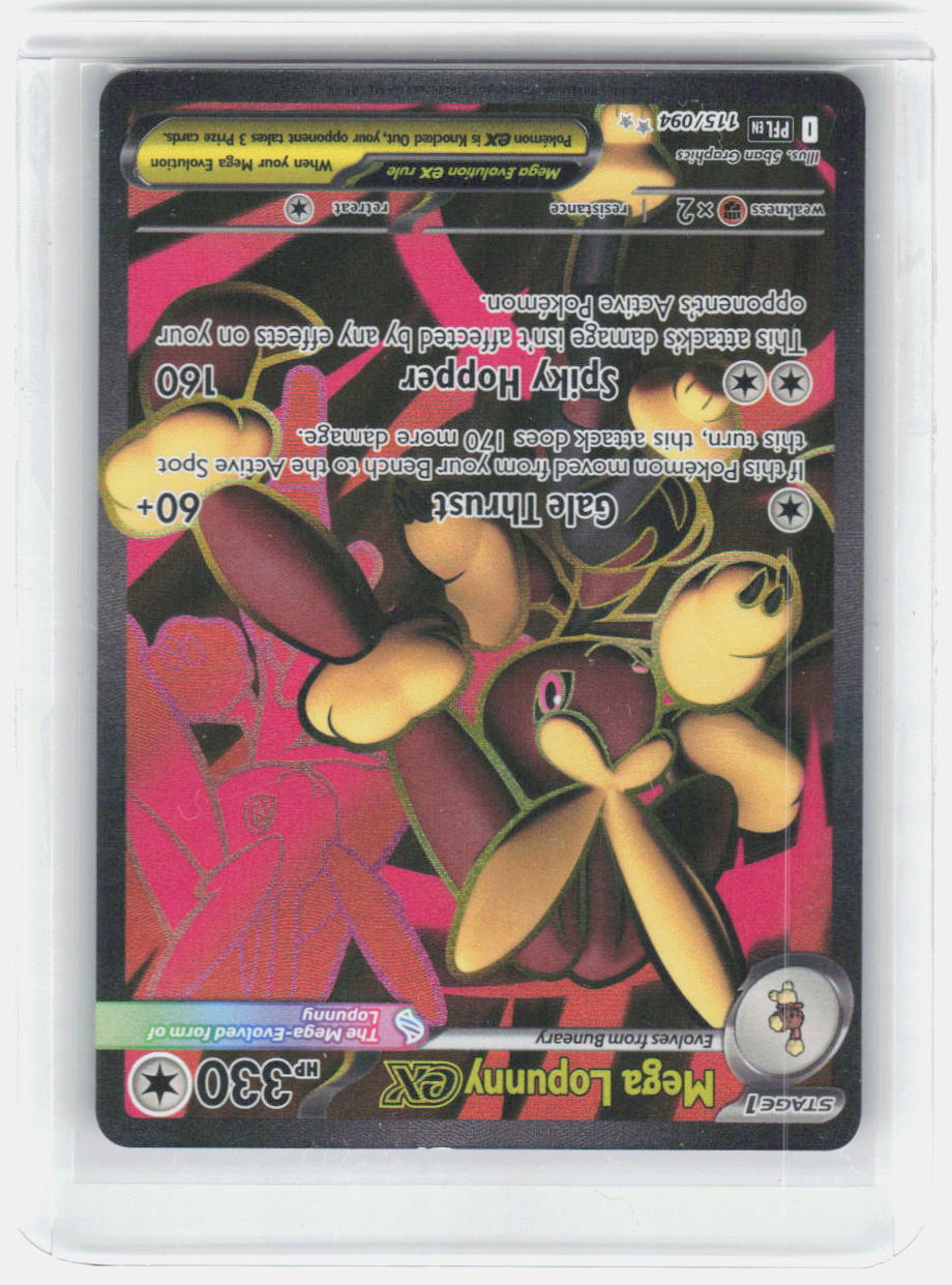Mega Lopunny ex Holo Ultra Rare ME02: Phantasmal Flames 115/094 NM