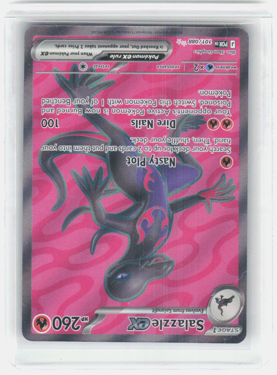 Salazzle ex - Holo Ultra Rare ME03: Perfect Order 101/088 NM