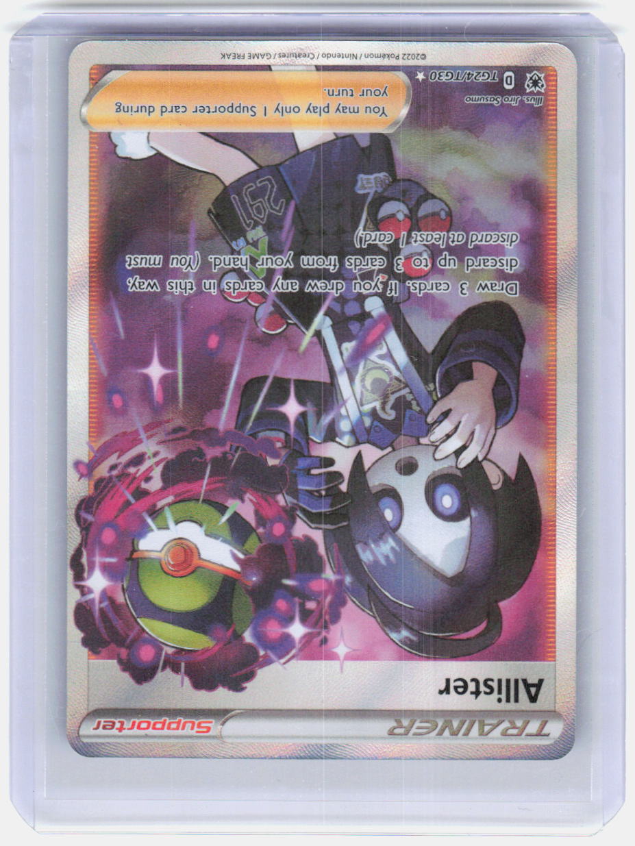 Allister Holo Ultra Rare SWSH10: Astral Radiance Trainer Gallery TG24/TG30 NM