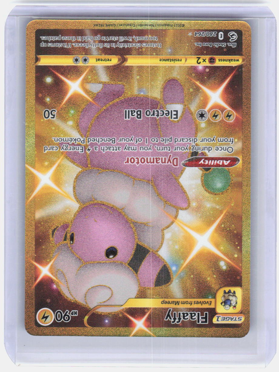 Flaaffy (Secret) Holo Secret Rare SWSH08: Fusion Strike 280/264 NM