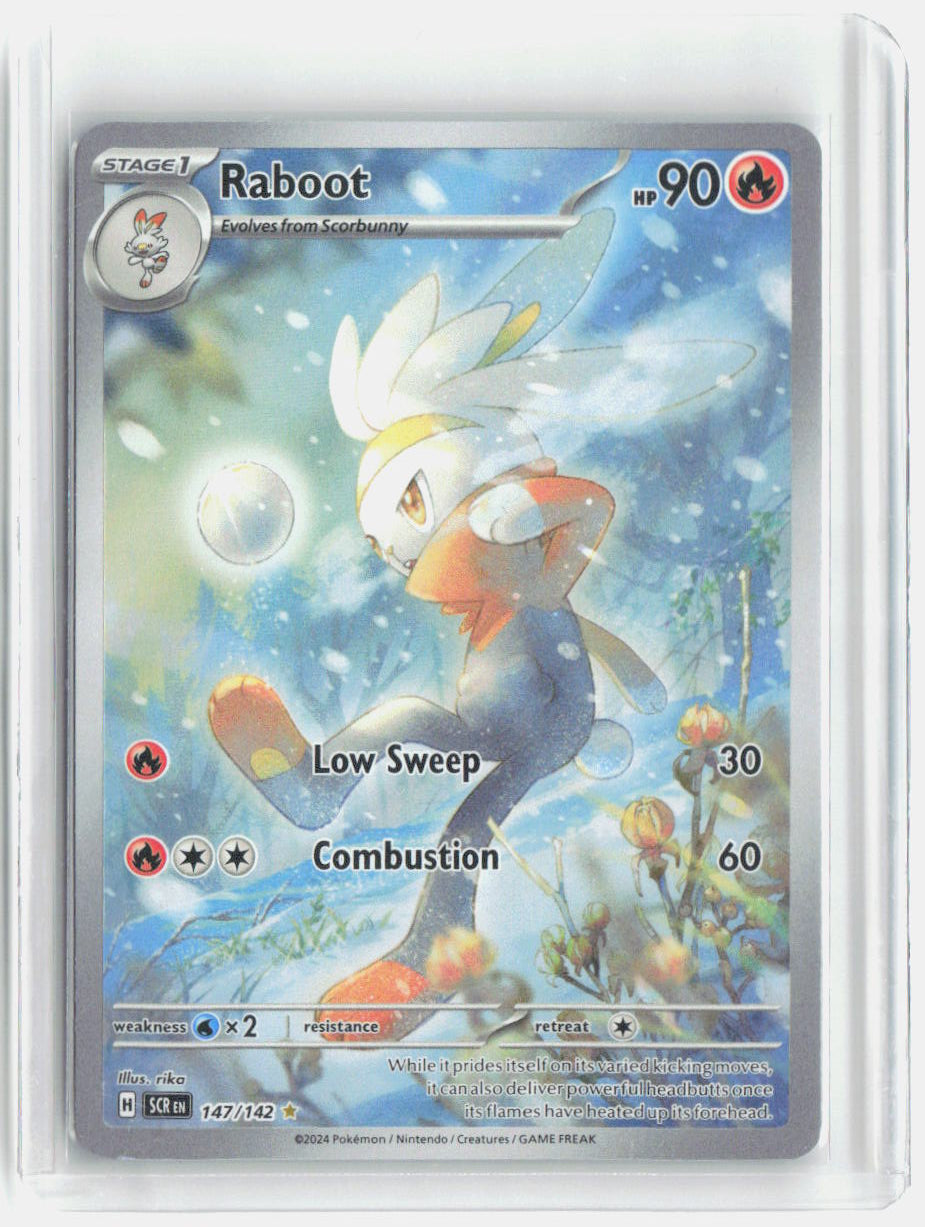 Raboot Holo Illustration Rare SV07: Stellar Crown 147/142 NM