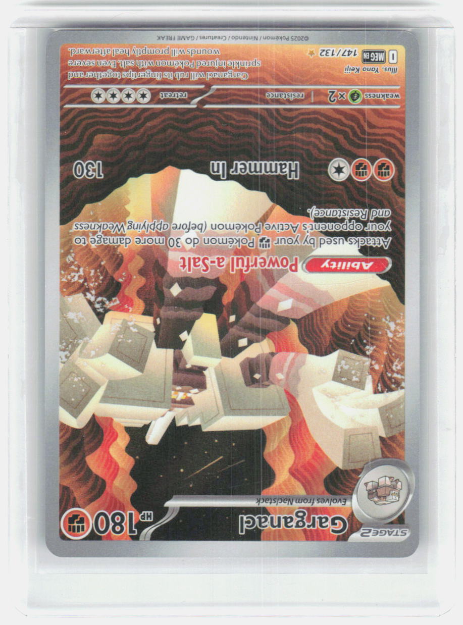 Garganacl Holo Illustration Rare ME01: Mega Evolution 147/132 NM