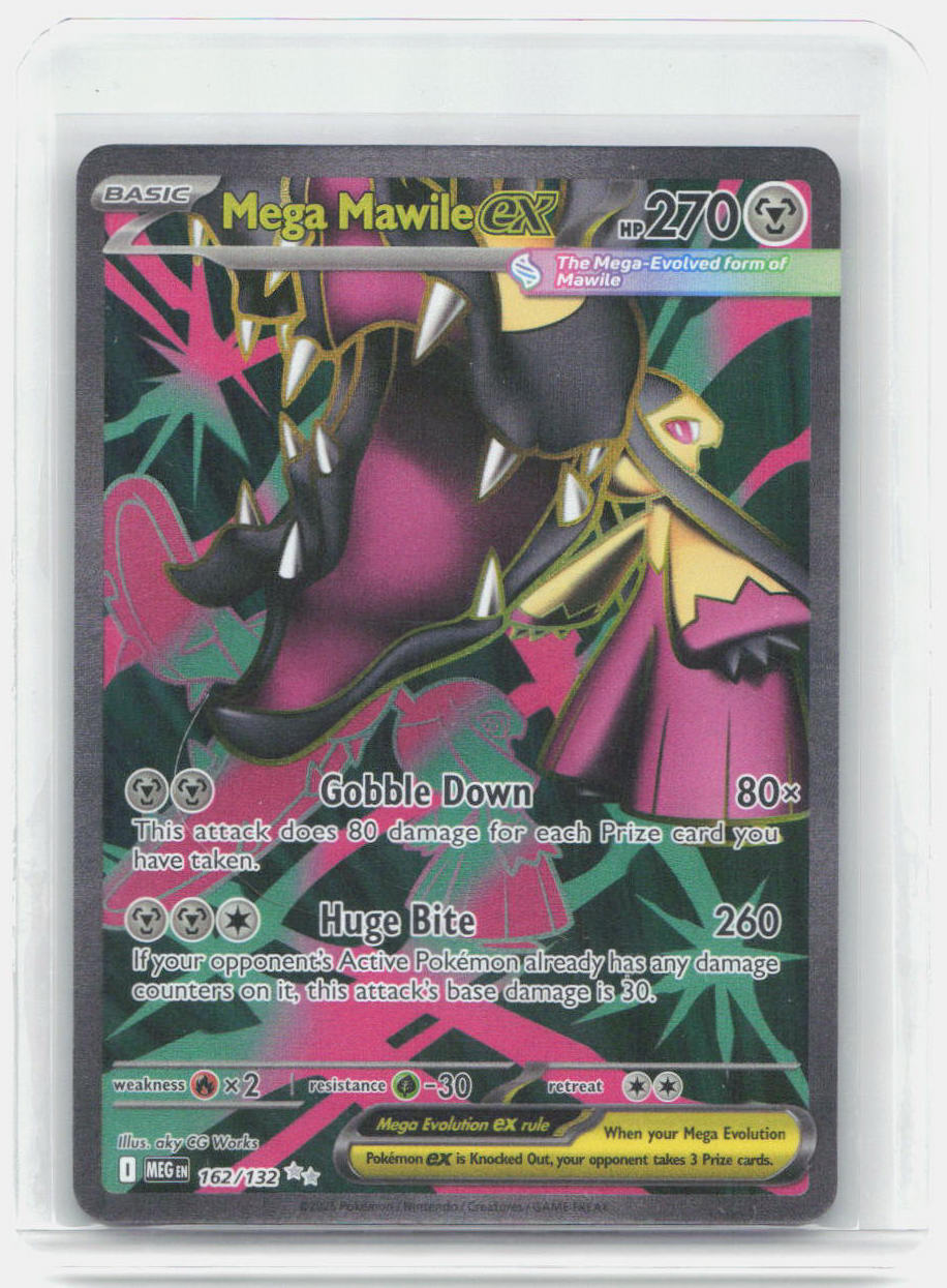 Mega Mawile ex Holo Ultra Rare ME01: Mega Evolution 162/132 NM