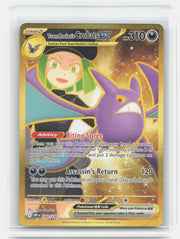 Team Rocket's Crobat ex Holo Hyper Rare SV10: Destined Rivals 242/182 NM