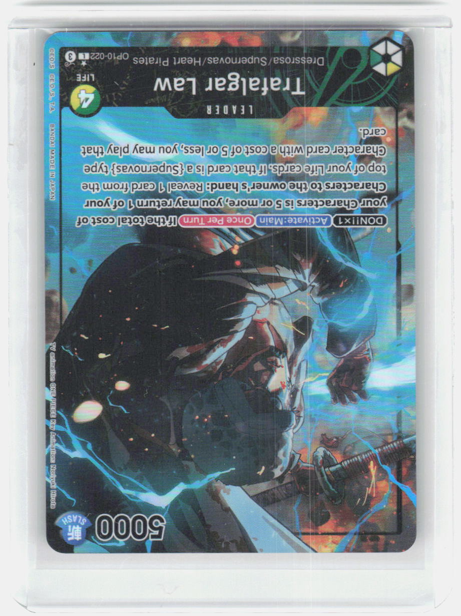 Trafalgar Law (022) (Parallel) Foil L Royal Blood OP10-022 NM
