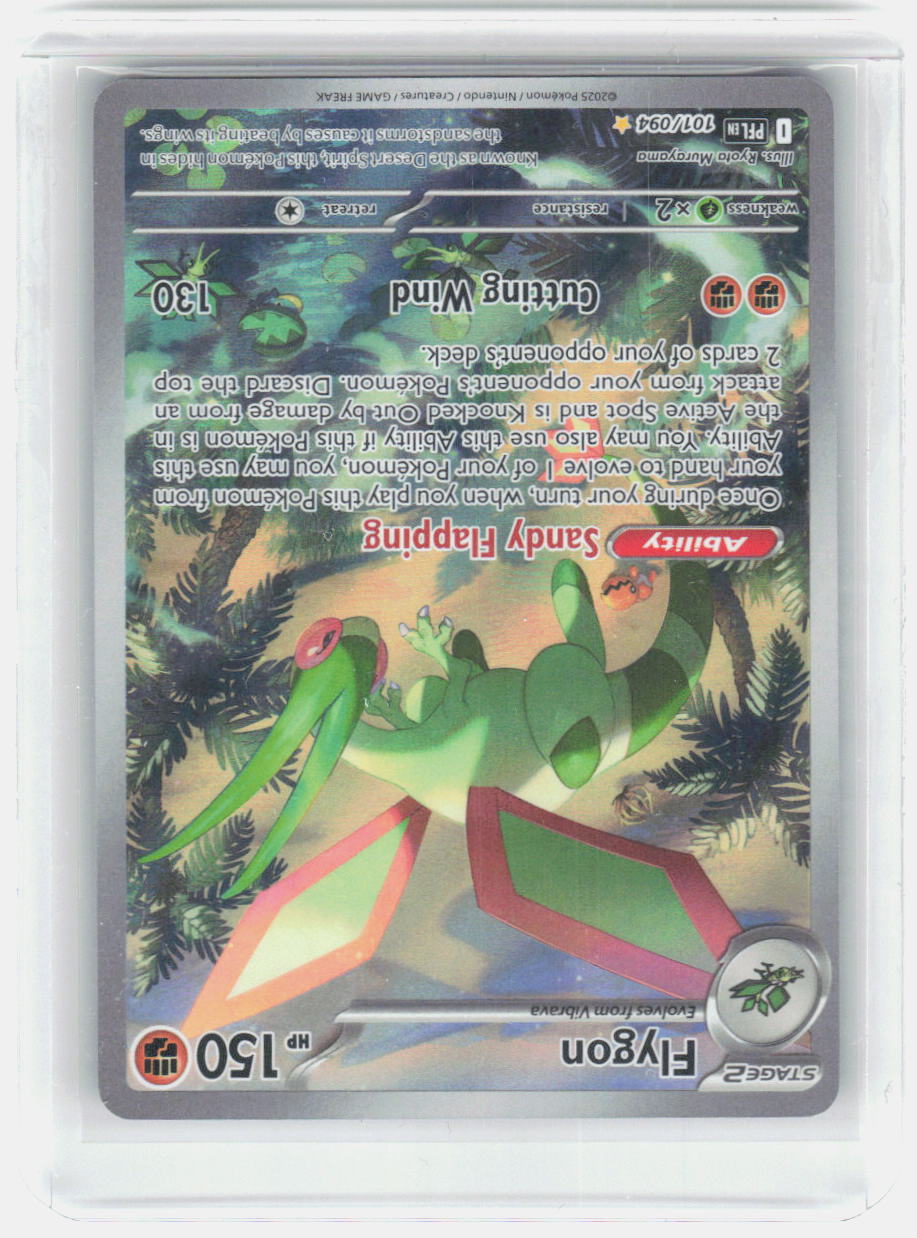 Flygon Holo Illustration Rare ME02: Phantasmal Flames 101/094 NM