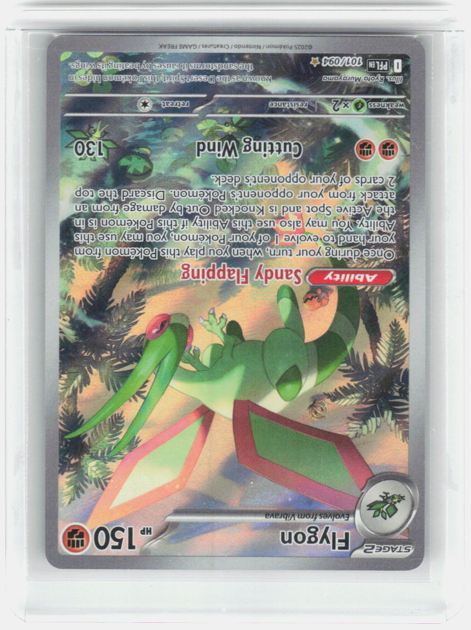 Flygon Holo Illustration Rare ME02: Phantasmal Flames 101/094 NM