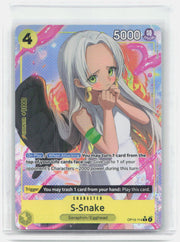 S-Snake (Alternate Art) Foil R Carrying On His Will OP13-114 NM
