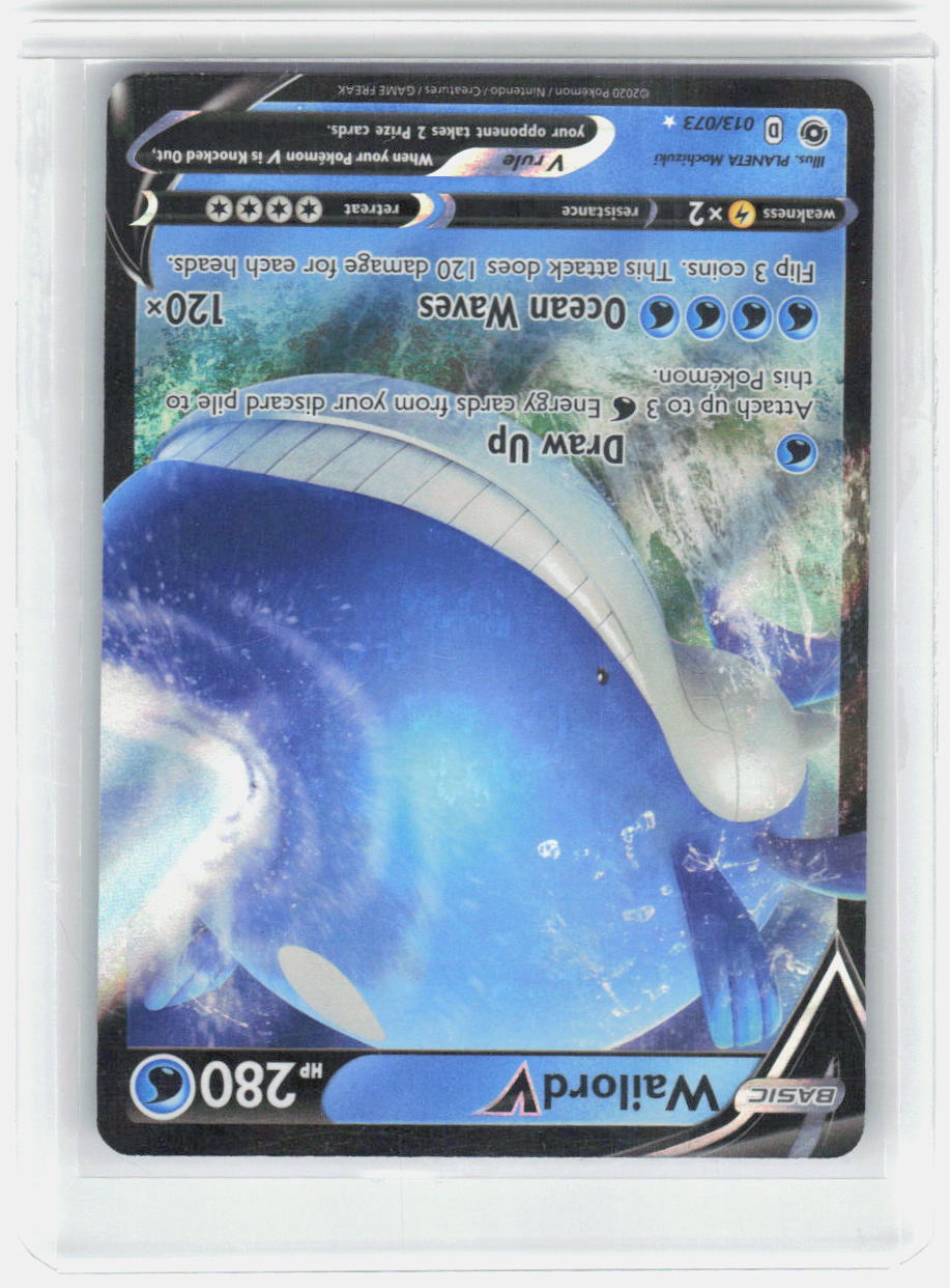 Wailord V Holo Ultra Rare Champion's Path 013/073 NM