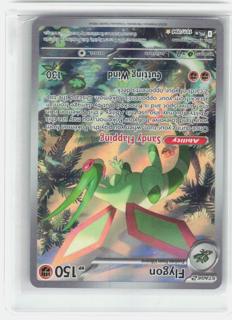 Flygon Holo Illustration Rare ME02: Phantasmal Flames 101/094 NM