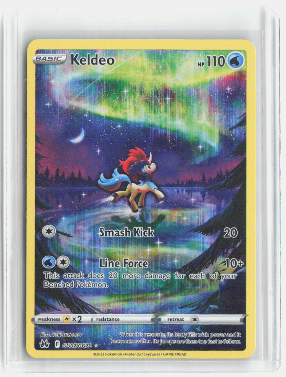 Keldeo Holo Ultra Rare SWSH: Crown Zenith: Galarian Gallery GG07/GG70 NM