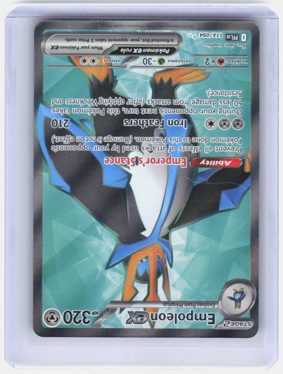 Empoleon ex Holo Ultra Rare ME02: Phantasmal Flames 114/094 NM