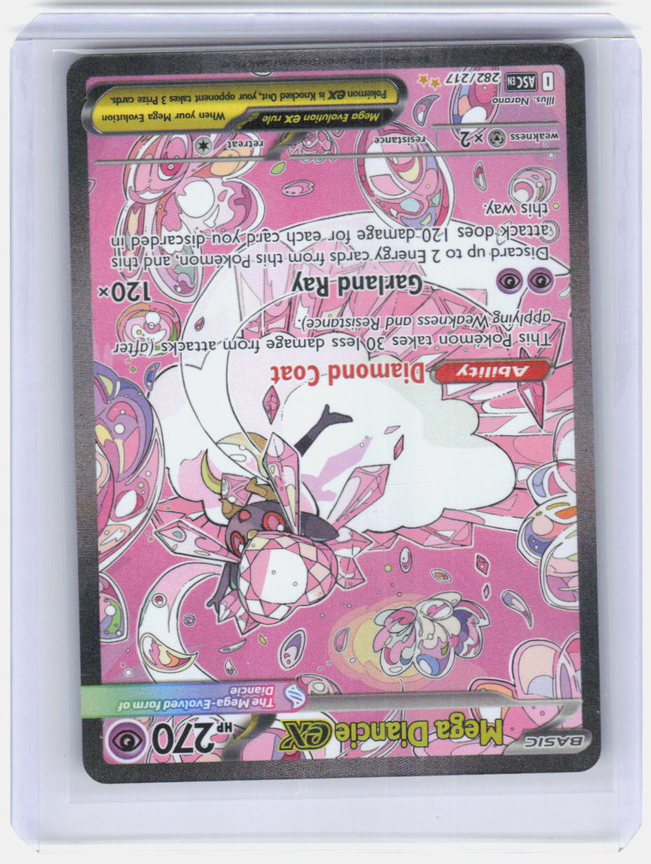 Mega Diancie ex Holo Special Illustration Rare ME: Ascended Heroes 282/217 NM