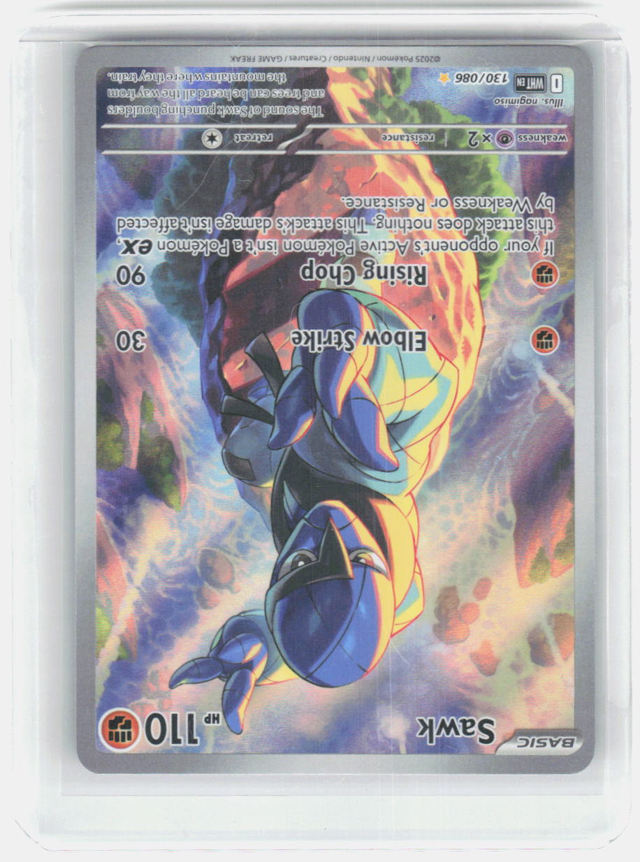 Sawk Holo Illustration Rare SV: White Flare 130/086 NM