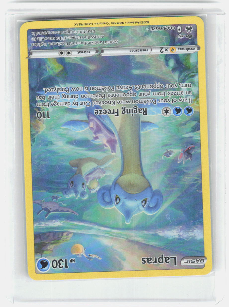 Lapras Holo Ultra Rare SWSH: Crown Zenith: Galarian Gallery GG05/GG70 NM