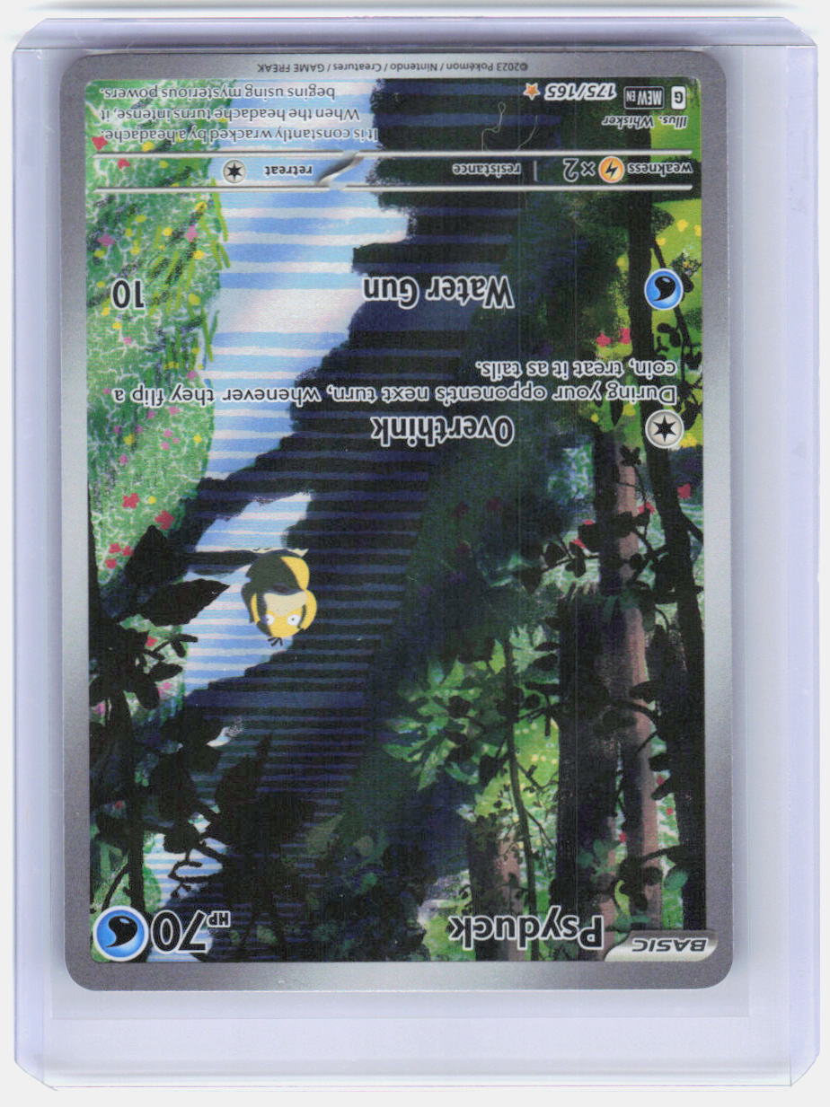 Psyduck Holo Illustration Rare SV: Scarlet & Violet 151 175/165 NM